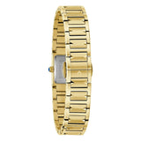 Bulova Marc Anthony Collection Harmony vista fondello con bracciale acciaio IP gold e corona cabochon blu 97L200