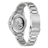 Bulova Marine Star 98B471 vista fondello a vista movimento automatico, cassa e bracciale in acciaio con chiusura deployante