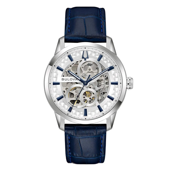 Orologio Bulova Sutton Solo Tempo Scheletrato 96A330
