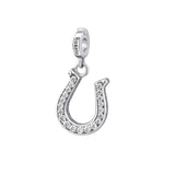 Charm Ferro di Cavallo Rosato Storie RZ013R
