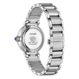 Citizen Citizen L EM1070-83A vista fondello inciso Eco-Drive Sapphire Crystal acciaio inossidabile corona cabochon blu
