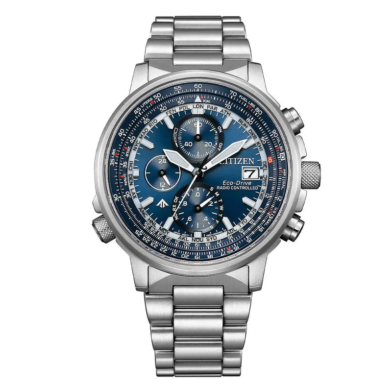 Orologio Citizen Crono Pilot Radiocontrollato AT8300-58L