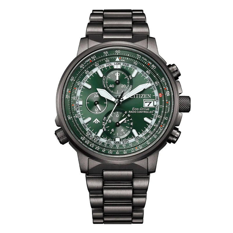 Orologio Citizen Crono Pilot Radiocontrollato AT8304-57W