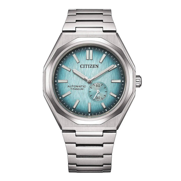Orologio Citizen Crono Super Titanio Azzurro NK5020-58L