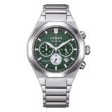 Orologio Citizen Crono Super Titanio Verde CA4691-59X