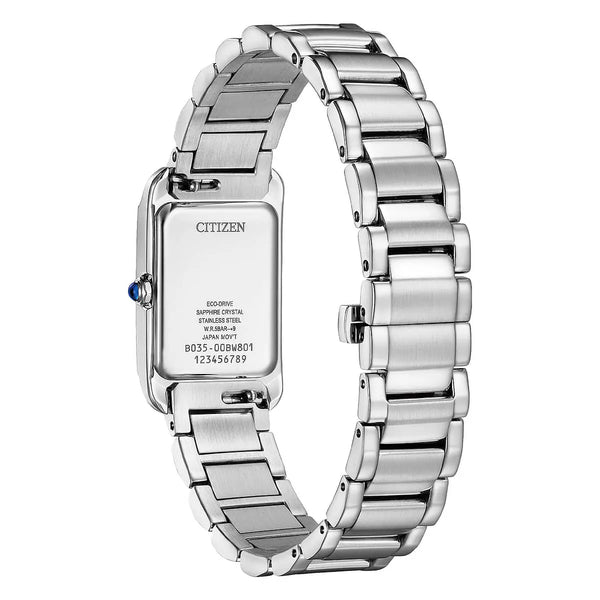 Citizen Lady Rettangolare Azzurro EW5620-55N