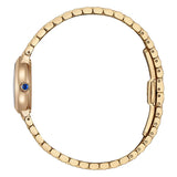 Citizen Lady Orologio da Polso donna vista laterale corona con cabochon blu bracciale acciaio IP oro rosa EX1553-56X