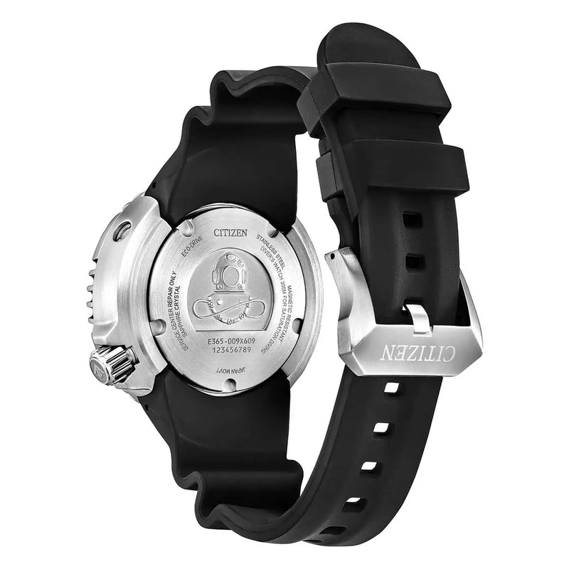 Citizen Diver Unite With Blue Edizione Limitata BN1025-08L fondello