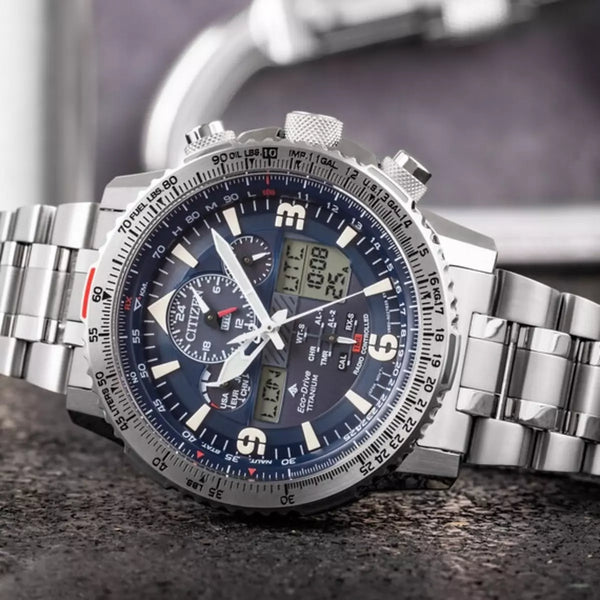 Citizen SkyHawk Titanio Radiocontrollato JY8100-80L