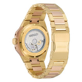 Citizen SERIE 8 vista fondello trasparente con movimento automatico, bracciale acciaio bicolore oro giallo e rosa NB6085-57W