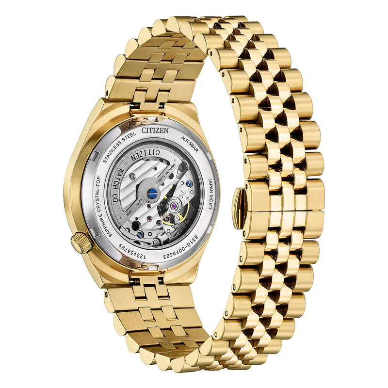Fondello Orologio Citizen Tsuyosa Automatico Dorato NK0024-54X