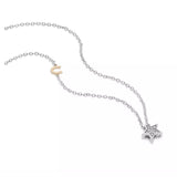 Collana Donna Comete GLB 1447 Stella con Diamanti