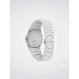 D1 Milano Polycarbon Binary Pulse fondello acciaio inciso Italian Design movimento Japan bracciale policarbonato grigio PCBJ49