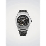 D1 Milano Orologio da Polso Skeleton Crimson Core cassa acciaio quadrante scheletrato cinturino gomma mimetico grigio SKRJ20