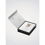 D1 Milano Ultra Thin Gold Gleam confezione originale Nothing but Design scatola nera con orologio dorato UTBL40