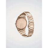 D1 Milano Ultra Thin Jade Mirage fondello inciso Italian Design, bracciale acciaio champagne PVD vista posteriore UHBJ09