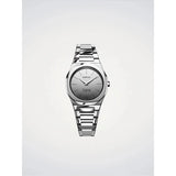 D1 Milano Ultra Thin Silver Gleam orologio donna quadrante argento specchiato bracciale acciaio lucido UTBL39