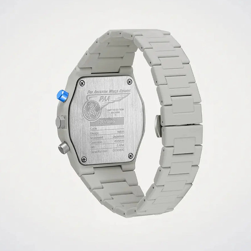 Orologio D1 Milano x PanAM Limited Edition fondello
