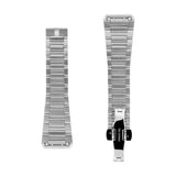 Frederique Constant Cinturino acciaio inossidabile spazzolato vista posteriore con chiusura pieghevole stainless steel FCB-2NH3L-6