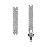 Frederique Constant Cinturino acciaio inossidabile satinato, dettaglio chiusura deployante stainless steel FCB-2V-BRGP