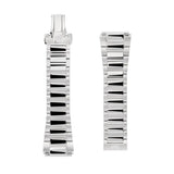Frederique Constant Cinturino acciaio inossidabile maglie lucide e satinate con logo inciso sulla fibbia FCB-3NH3L-6