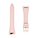 Frederique Constant Cinturino rosa in gomma con texture e cuciture tono su tono, dettaglio fibbia oro rosa FCR-NHPINK21.5X14-RGP