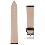 Frederique Constant Cinturino vista posteriore fodera in pelle chiara con logo Crococalf FCS-B20X18 SS