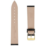 Frederique Constant Cinturino retro fodera in pelle beige scritta Crocalf fait main FCS-B20X18 YGP