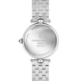 Frederique Constant Classics Art Deco Round fondello inciso acciaio con vetro zaffiro e chiusura pieghevole FC-200MPW2AR6B