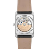 Frederique Constant Classics Carree Automatic fondello trasparente movimento automatico FC-303 26 rubini FC-303S4C26