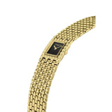 Frederique Constant Classics Manchette vista laterale bracciale manchette oro giallo e quadrante onice nero FC-200ONB1MC5B