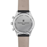Frederique Constant Classics Chronograph Triple Calendar fondello inciso cassa acciaio vetro zaffiro 5ATM FC-296SW5B6