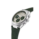Frederique Constant Highlife Chronograph Automatic vista laterale cassa acciaio, corona e pulsanti cronografo dettaglio FC-391SGR4NH6