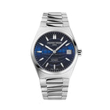 Frederique Constant Highlife Ladies Automatic quadrante blu con motivo globo, bracciale acciaio inossidabile FC-303N2NH6B