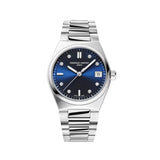 Frederique Constant Highlife Ladies Quartz quadrante blu sunray con diamanti e bracciale acciaio inossidabile FC-240ND2NH26B
