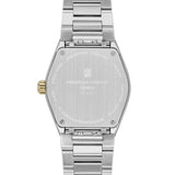 Frederique Constant Highlife Ladies Quartz fondello in acciaio con incisioni Swiss Made e cristallo zaffiro FC-240VD2NH3B