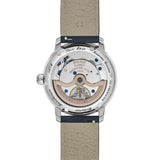 Frederique Constant Manufacture Classic Worldtimer fondello vetro zaffiro calibro FC-719 con 26 rubini e riserva 72h FC-719BLW3H6