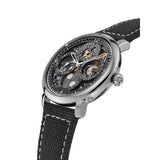 Frederique Constant Manufacture Slimline Perpetual Calendar vista laterale cassa acciaio e corona dettaglio quadrante FC-775PS4S6