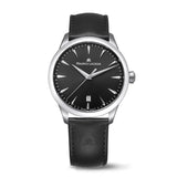 Orologio Maurice Lacroix 1975 Nero Quartz 39mm