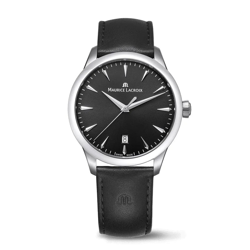 Orologio Maurice Lacroix 1975 Nero Quartz 39mm