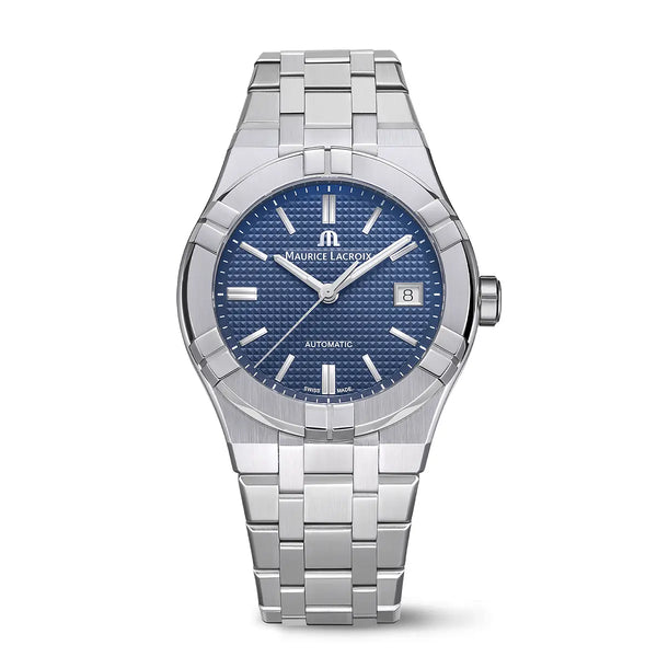 Orologio Maurice Lacroix Aikon Automatic Date Blu 39 mm