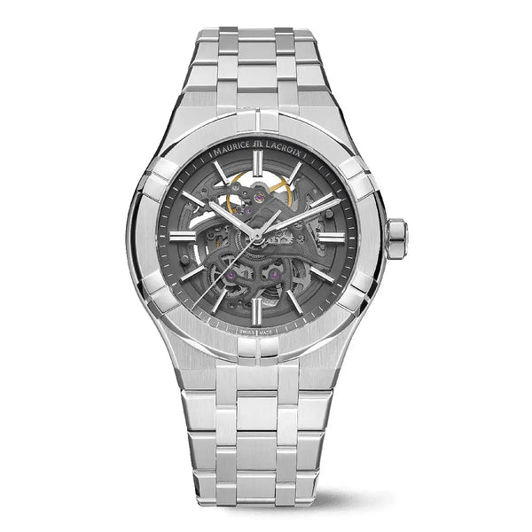 Orologio Maurice Lacroix Aikon Automatic Skeleton 42mm Grigio