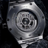 Maurice Lacroix AIKON-IC Frozen Carbon fondello a vista calibro ML1000 automatico 26 rubini acciaio inossidabile AC6008-SSL20-430-2