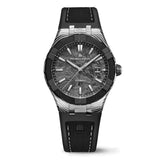 Maurice Lacroix AIKON-IC Frozen Carbon automatico quadrante nero effetto carbonio, cassa damasco e cinturino nero AC6008-K1C34-130-3