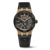 Maurice Lacroix AIKON-IC Frozen Carbon automatico cassa bronzo quadrante nero carbonio cinturino nero AC6008-BRL20-730-2