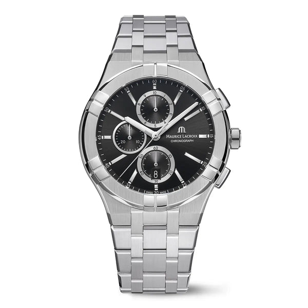 Orologio Maurice Lacroix Aikon Quartz Chronograph AI1118-SS002-330-1