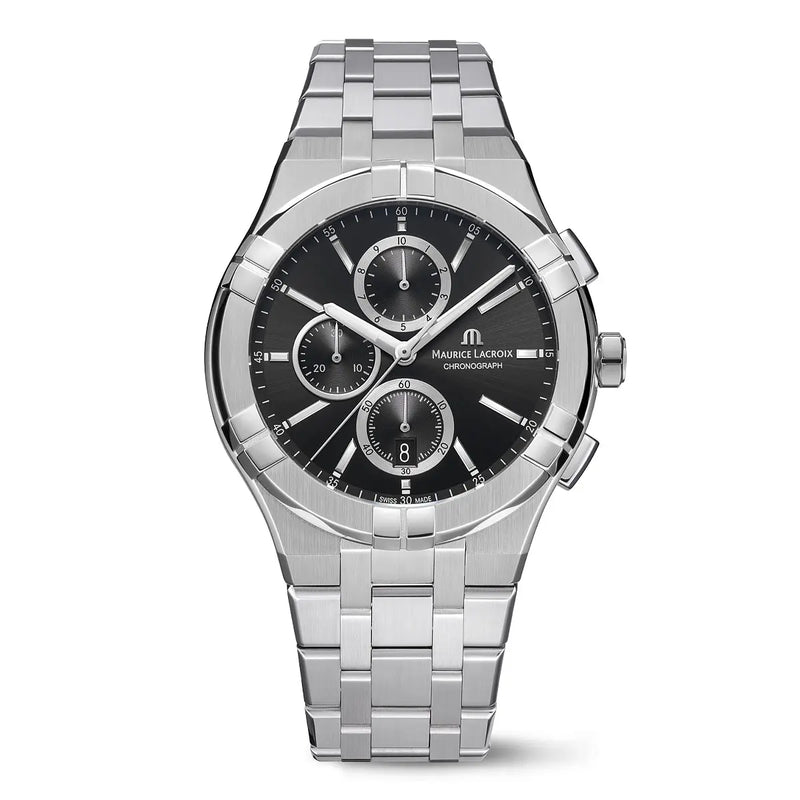 Orologio Maurice Lacroix Aikon Quartz Chronograph AI1118-SS002-330-1