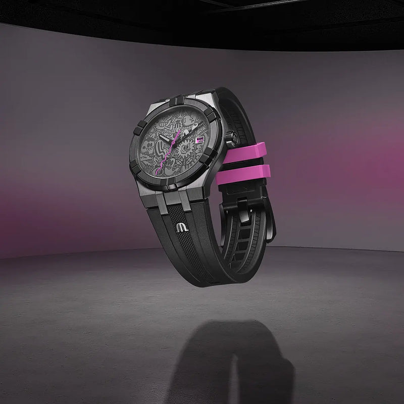 Orologio Maurice Lacroix Aikon Wotto Limited Edition AI1108-PVL20-090-2 ambientato