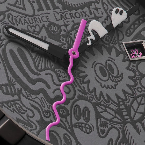 Orologio Maurice Lacroix Aikon Wotto Limited Edition AI1108-PVL20-090-2 dettaglio lancetta