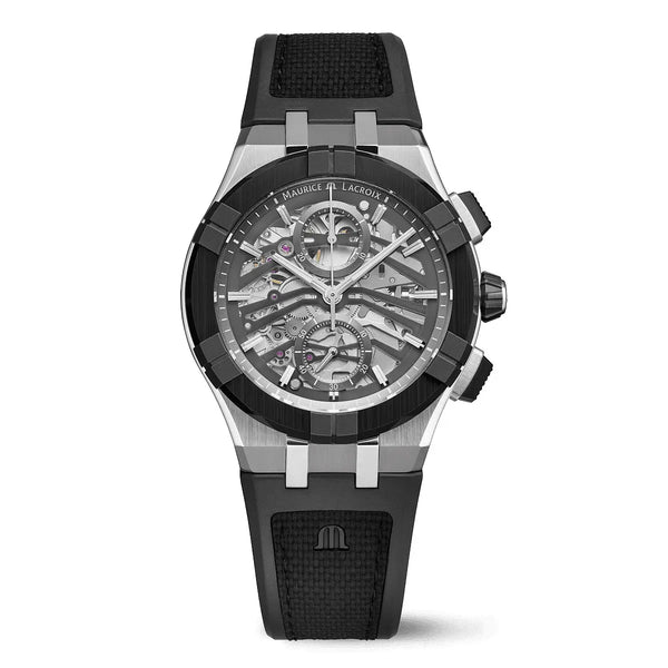 Orologio Maurice Lacroix Aikonic Automatic Chronograph Skeleton AC8018-SSL20-030-2